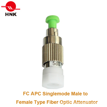 1 ~ 30dB FC / APC Singlemode Male to Female Fiber Optic Attenuator